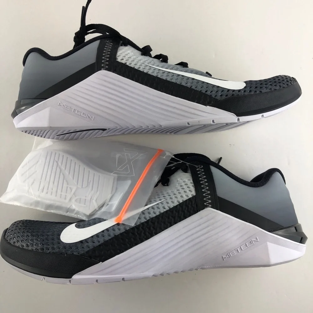 NEW Nike Metcon 6 Crossfit Training Shoes Womens 10.5 Men 9 DJ3073-001 W… - Picture 8 of 12